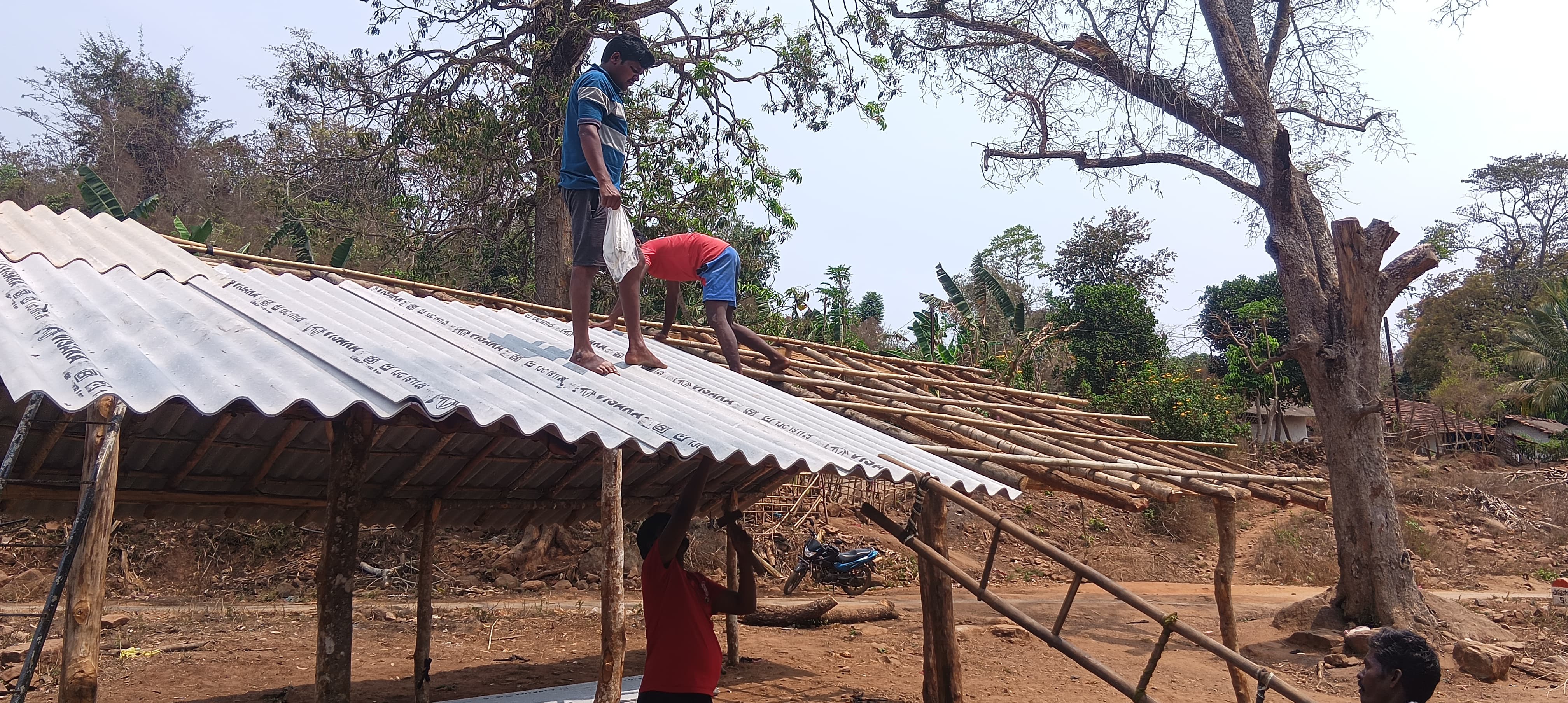 Church roofing work moving toward completion