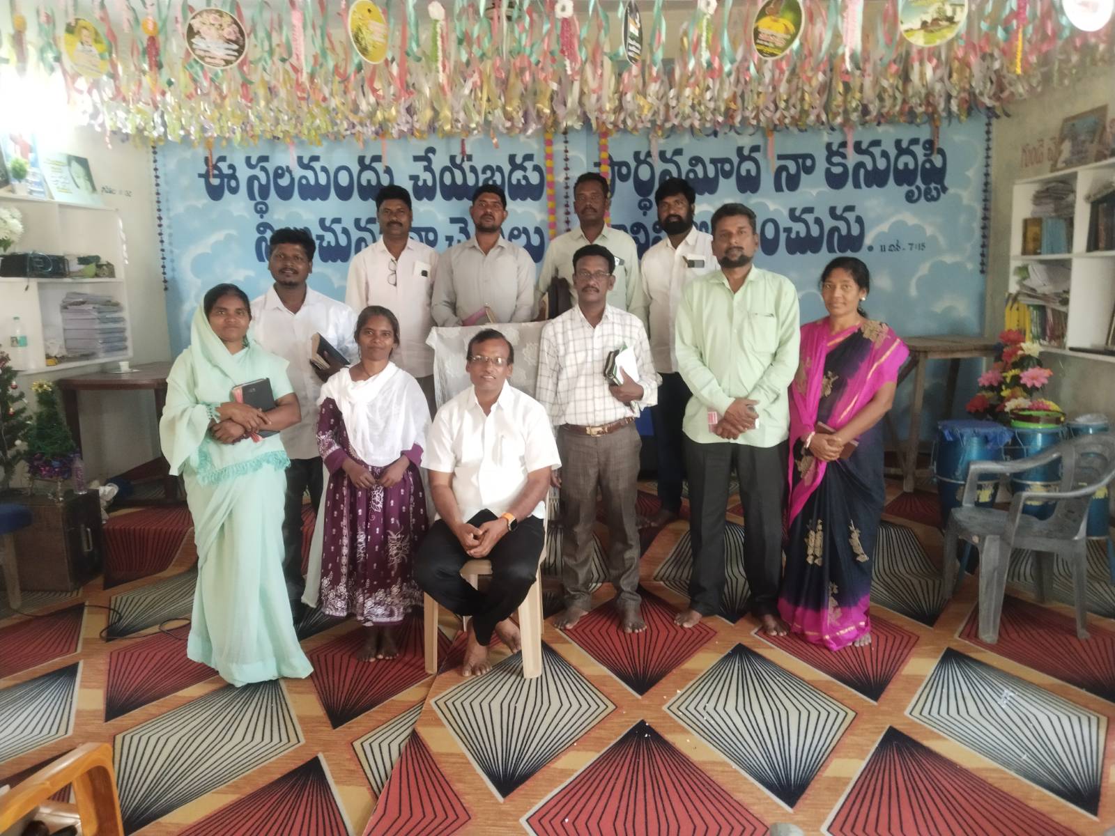 Second month gathering where seven pastors are now receiving support.