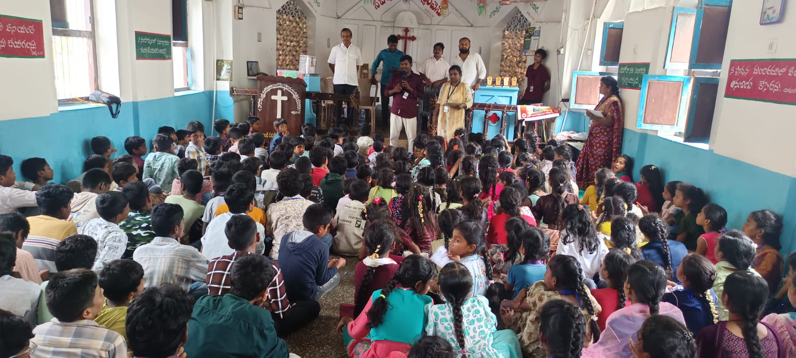 Pastors gathered at Christmas
